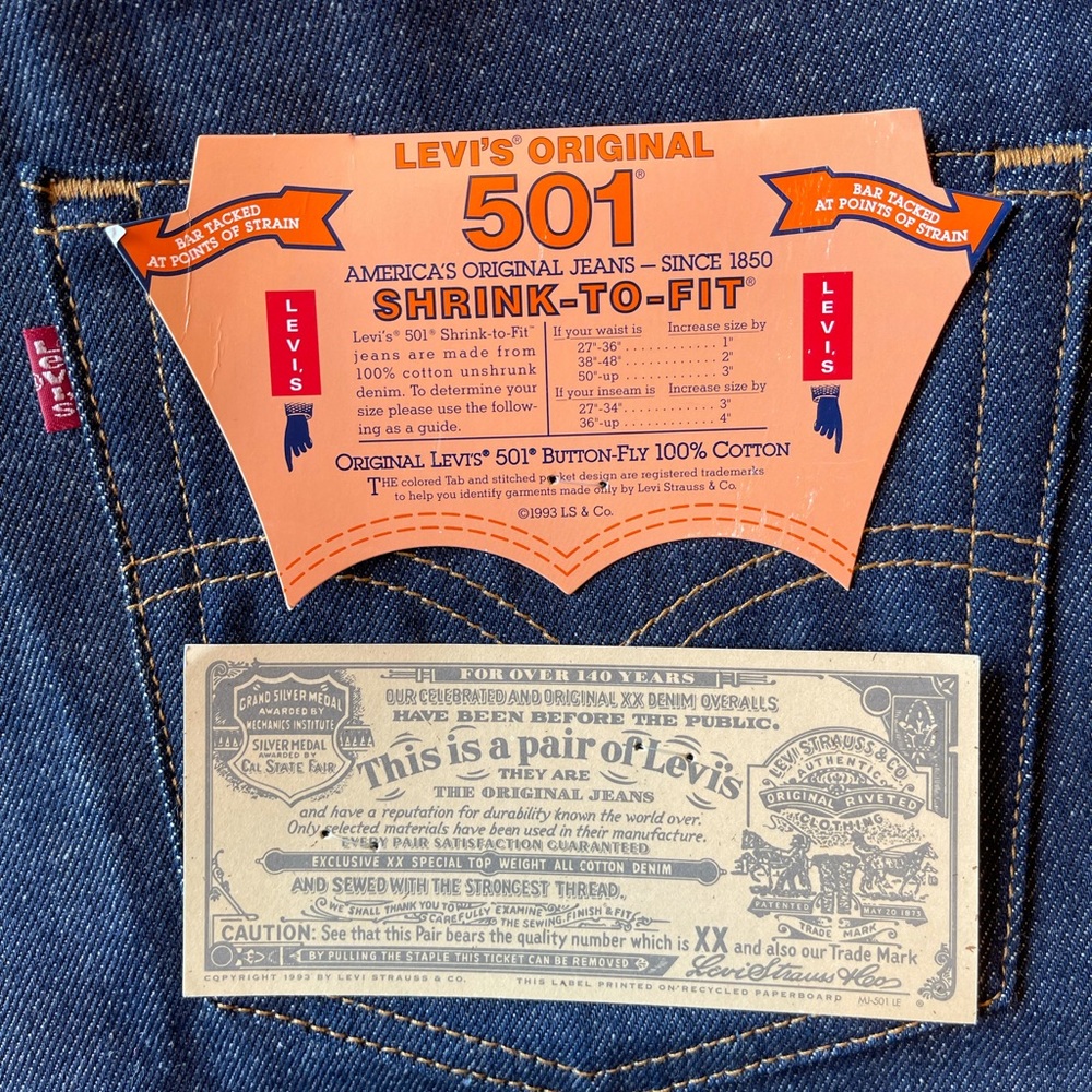 NWT Levi’s 501 jeans - Picture 2 of 4
